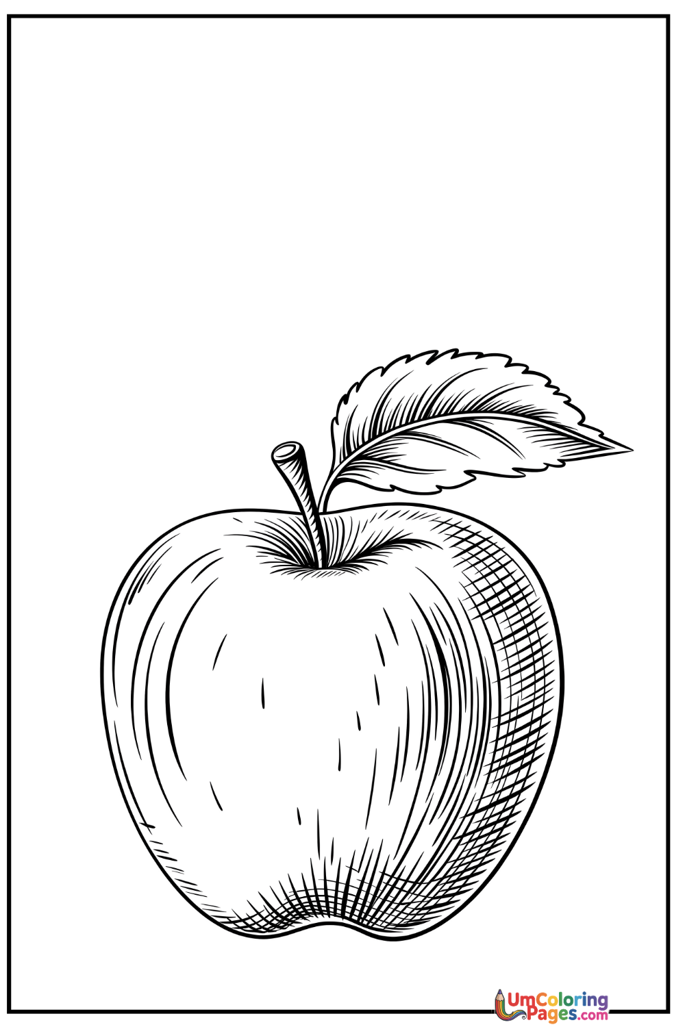 Fruits coloring pages