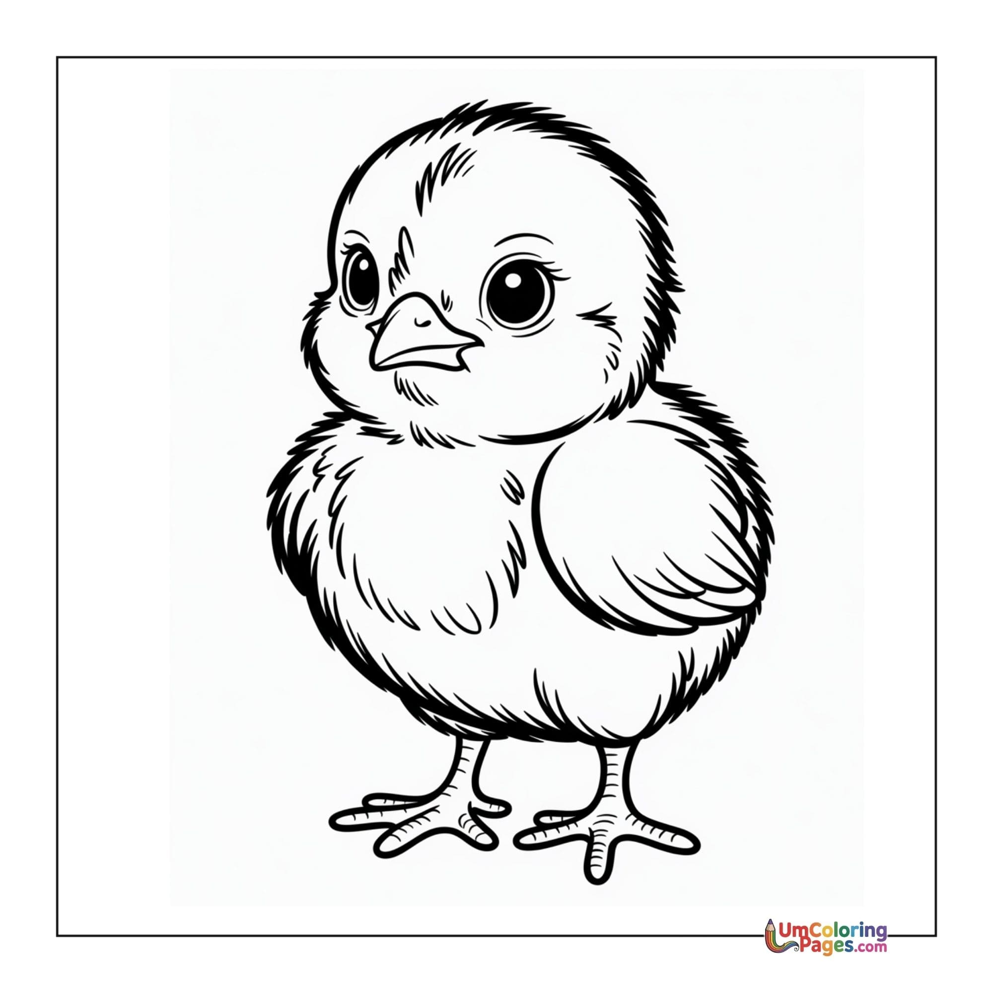Küken coloring page 4 - Kostenlos Ausdrucken