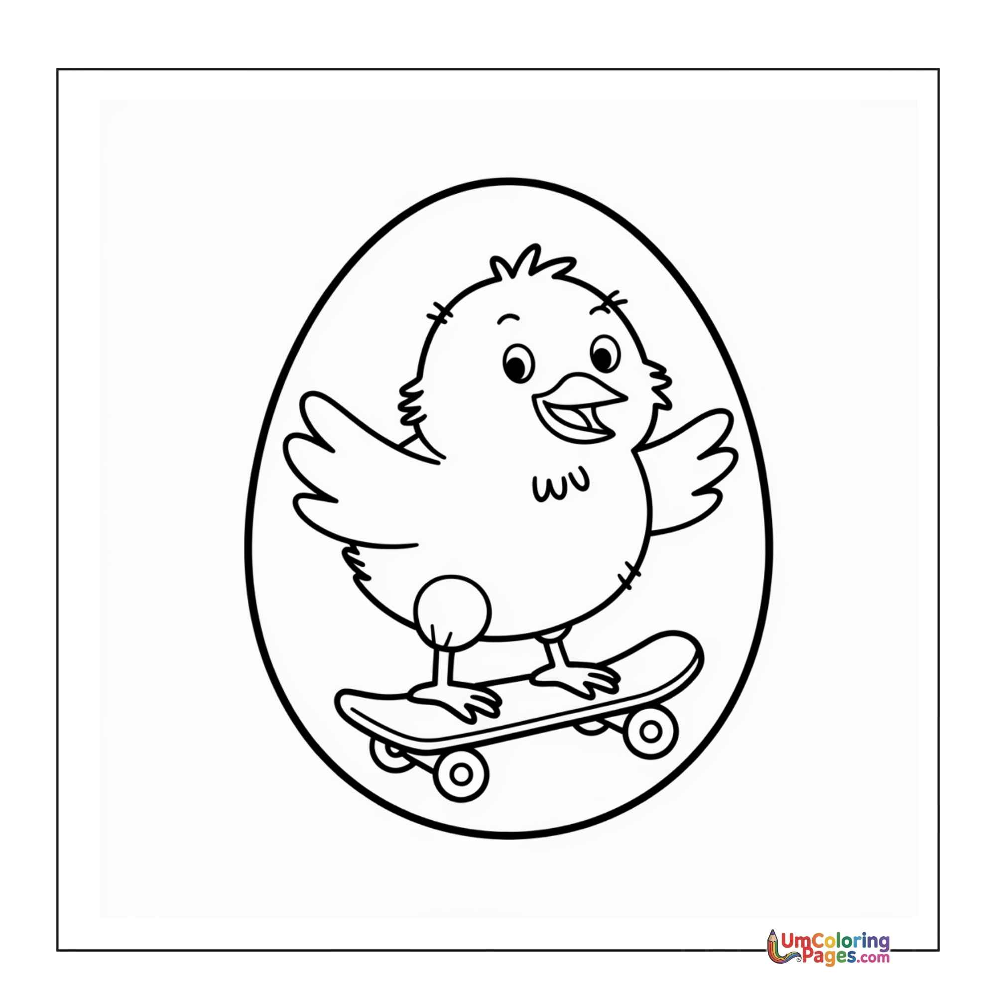Küken coloring page 5 - Kostenlos Ausdrucken