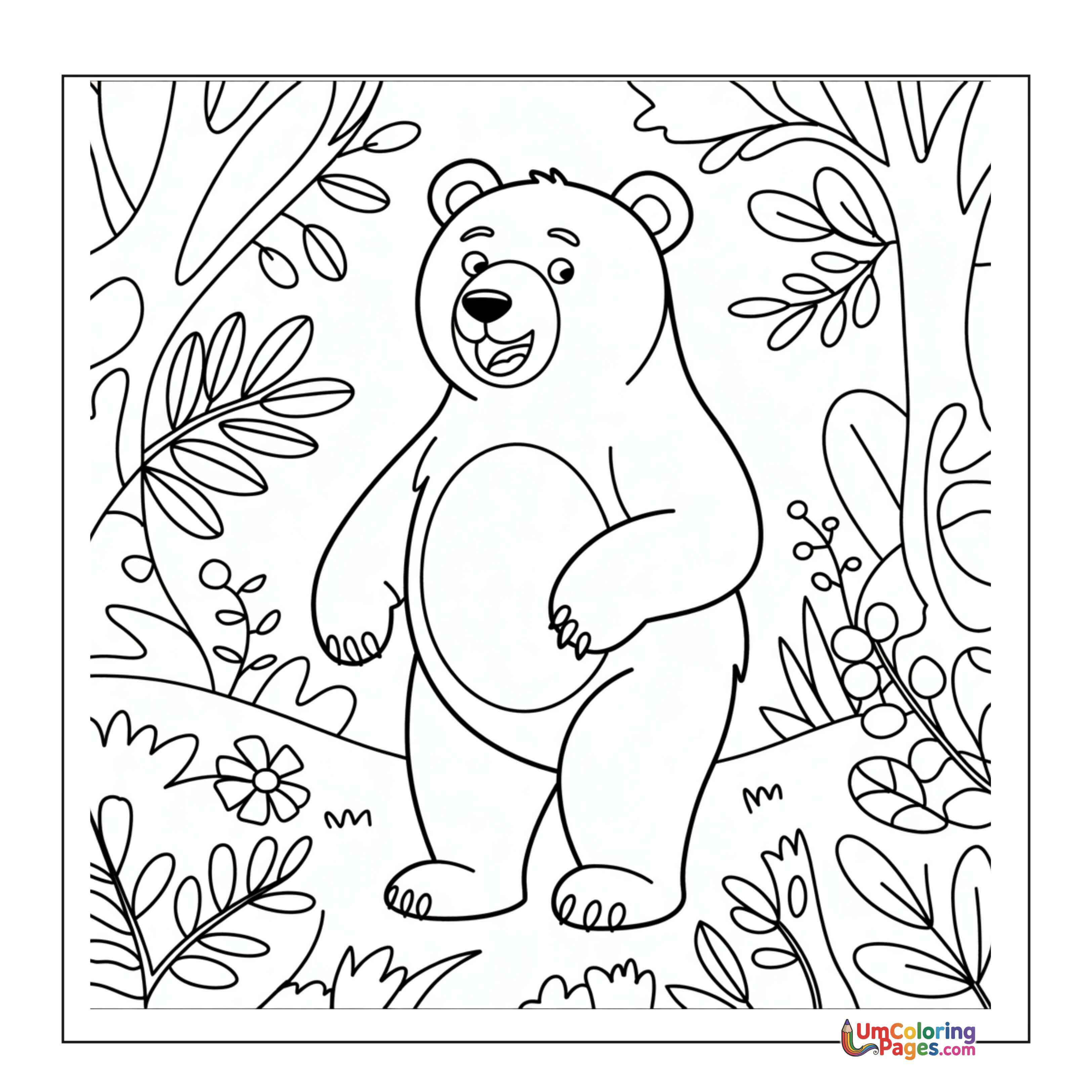 Wild & Jungle Animals coloring pages