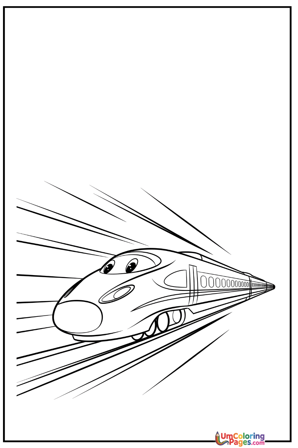 Trains & Railroads coloring pages