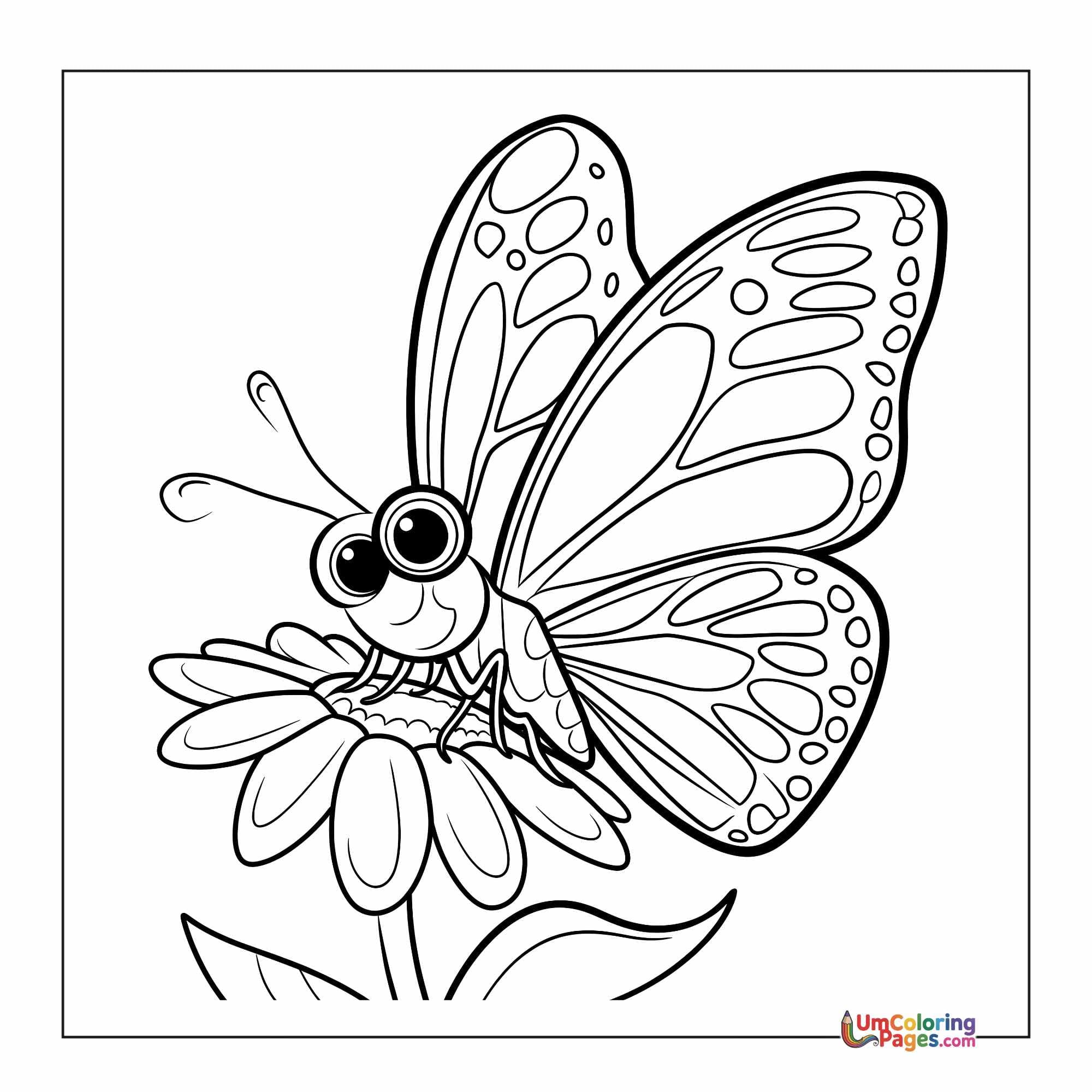 فراشة coloring page 10 - مجاني للطباعة