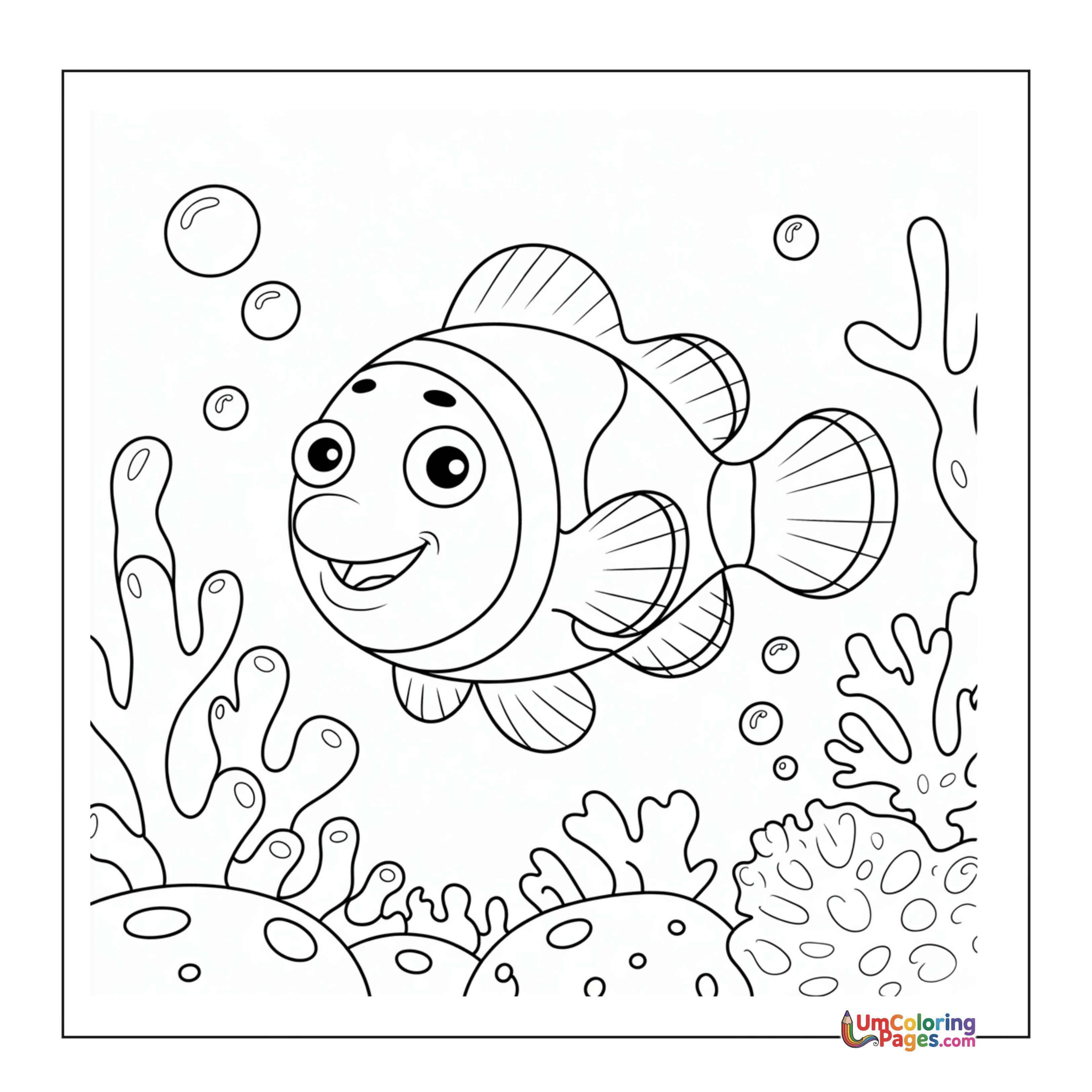 Sea & Ocean Animals coloring pages