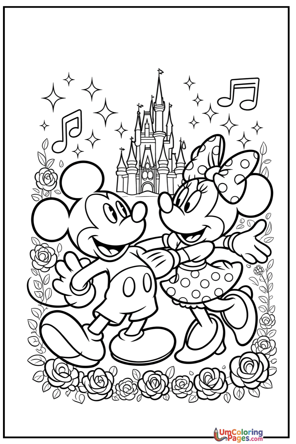 Disney coloring page 2 - free printable PDF