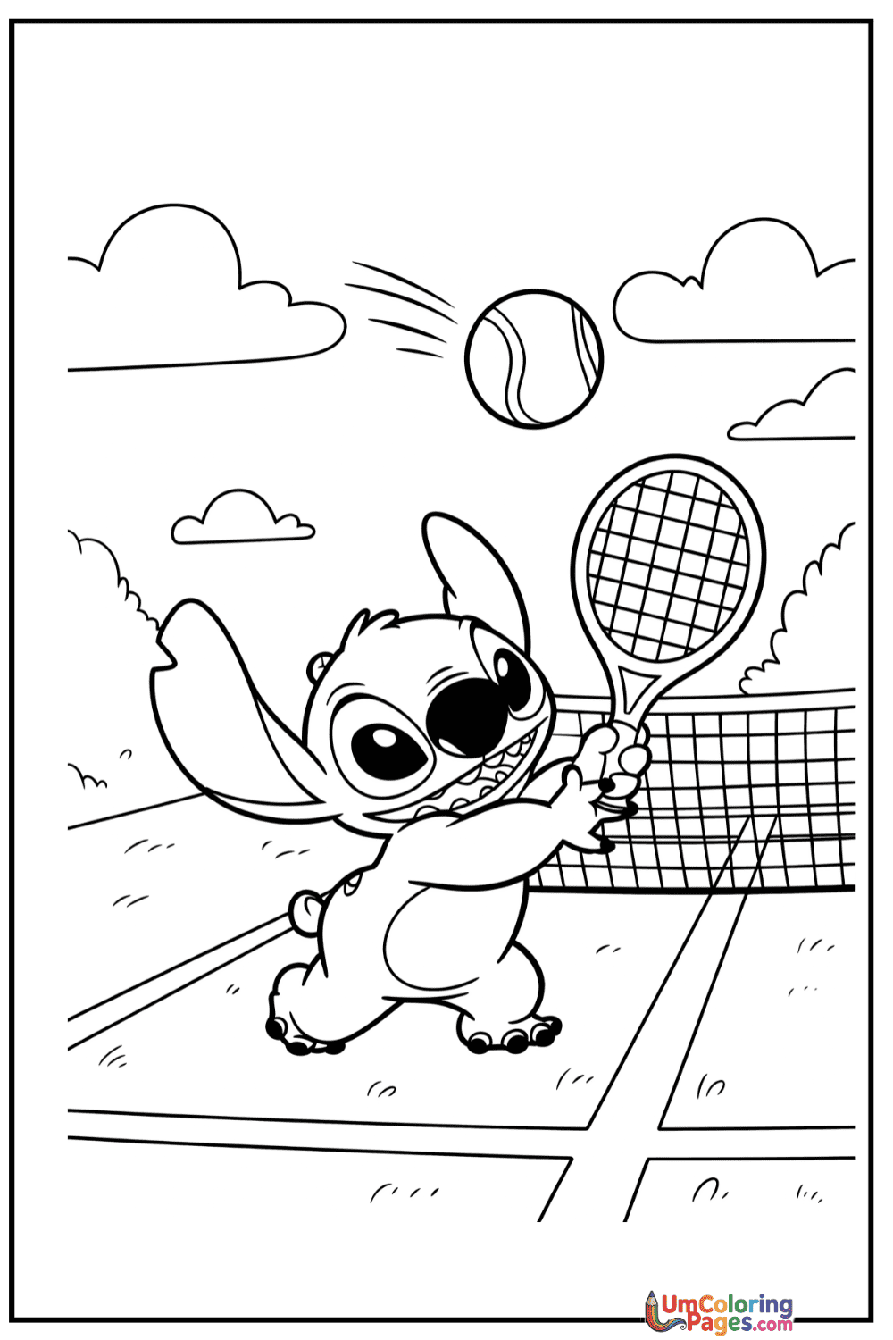 Disney coloring page 3 - free printable PDF