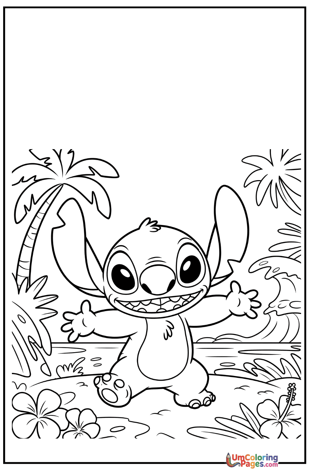 Disney coloring page 4 - free printable PDF