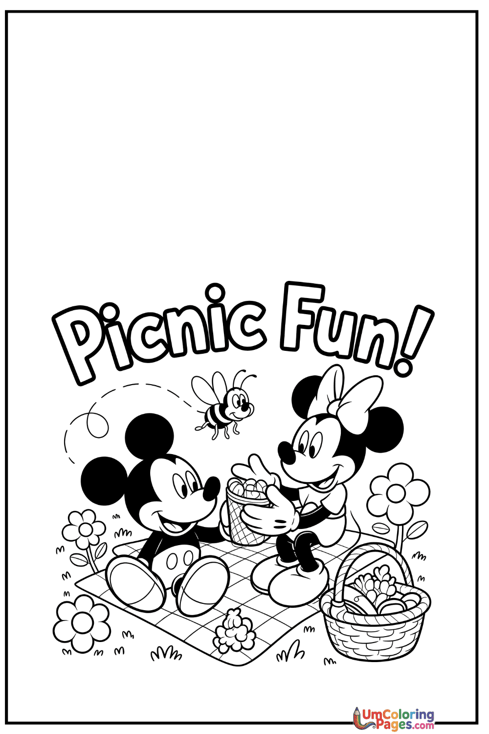 Disney coloring page 5 - free printable PDF