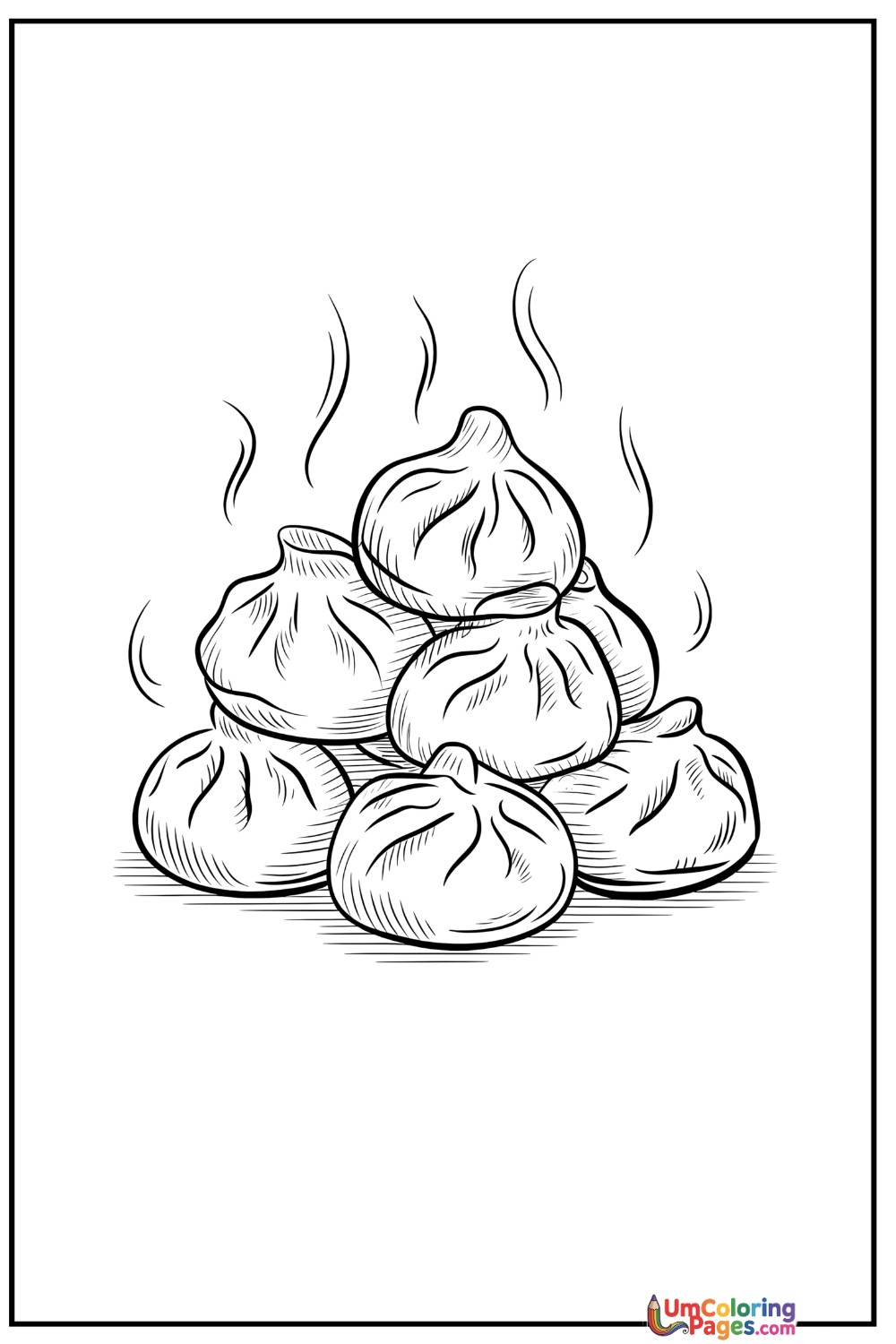 Momo coloring page 2 - free printable PDF