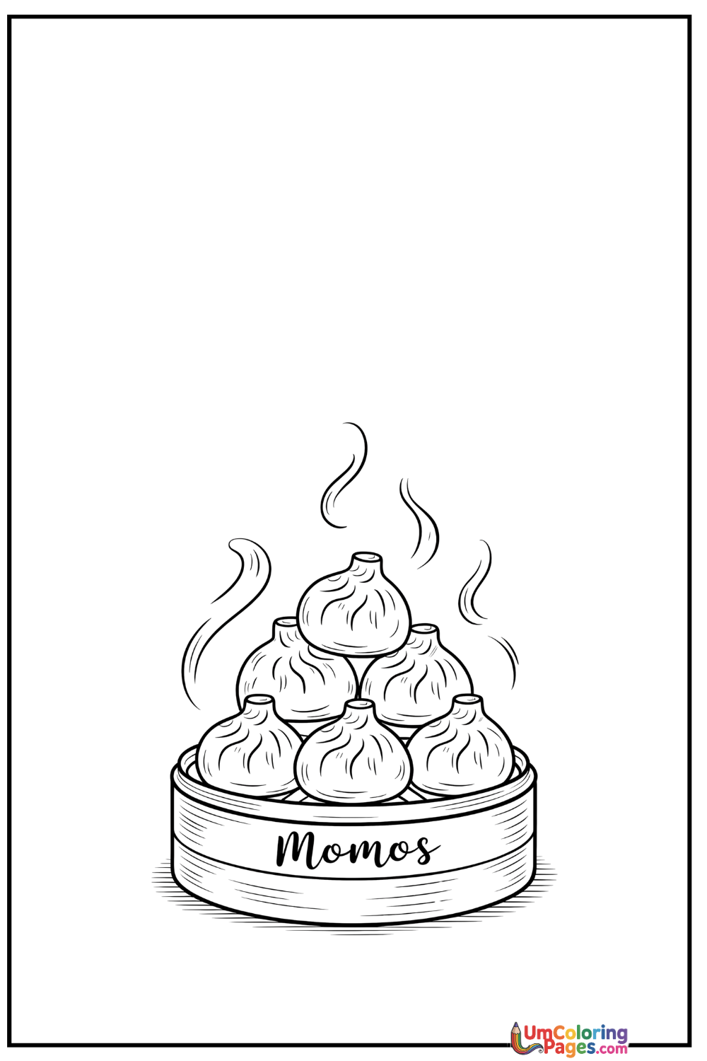 Momo coloring page 3 - free printable PDF