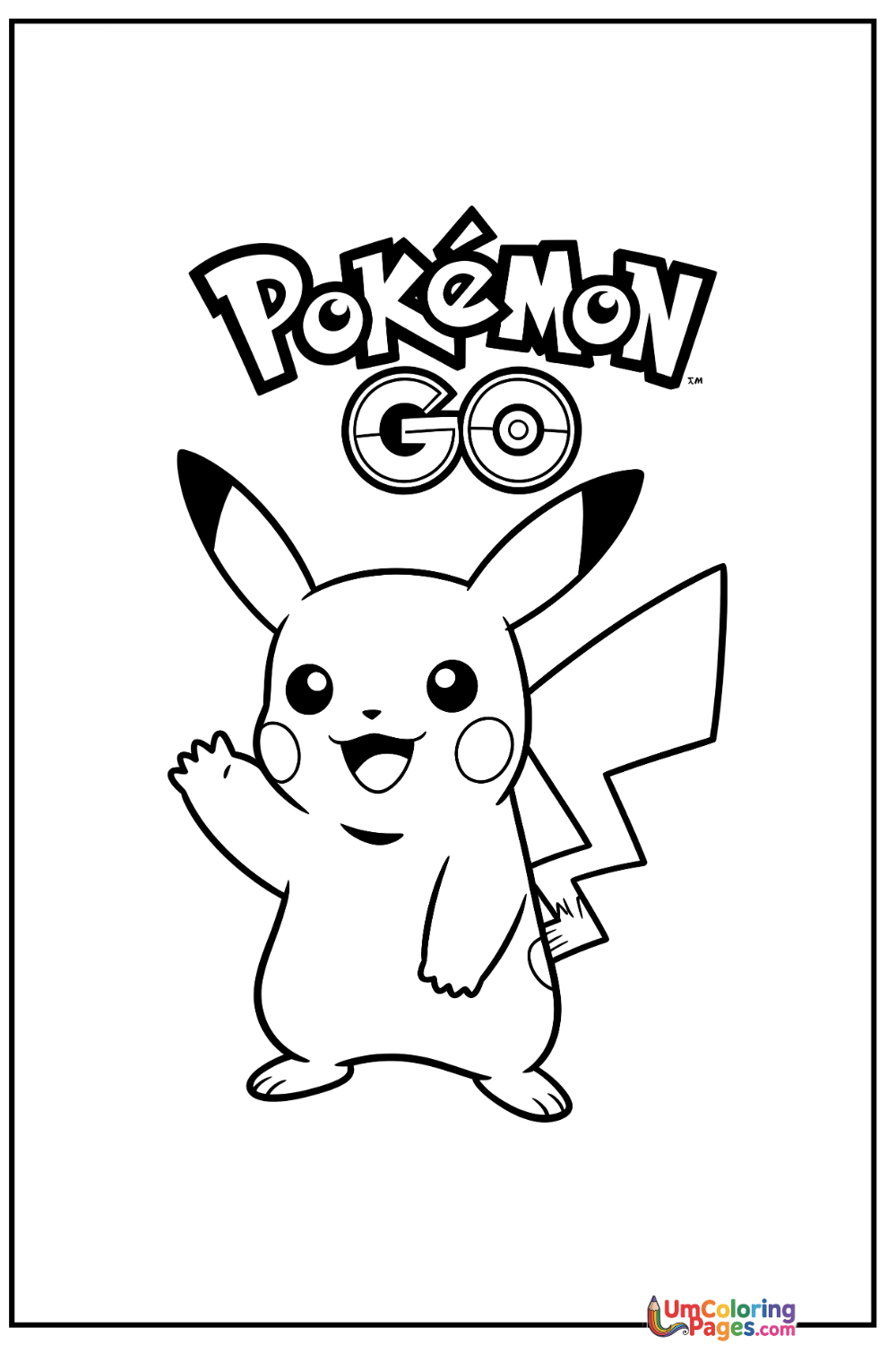 Pokemon coloring page 3 - free printable PDF
