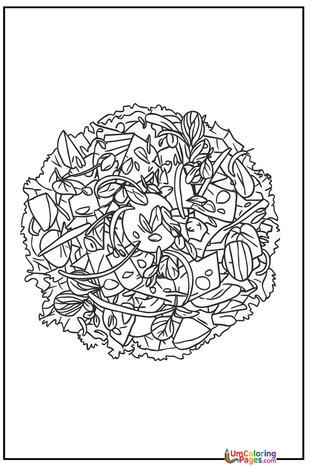 Healthy Meals coloring pages